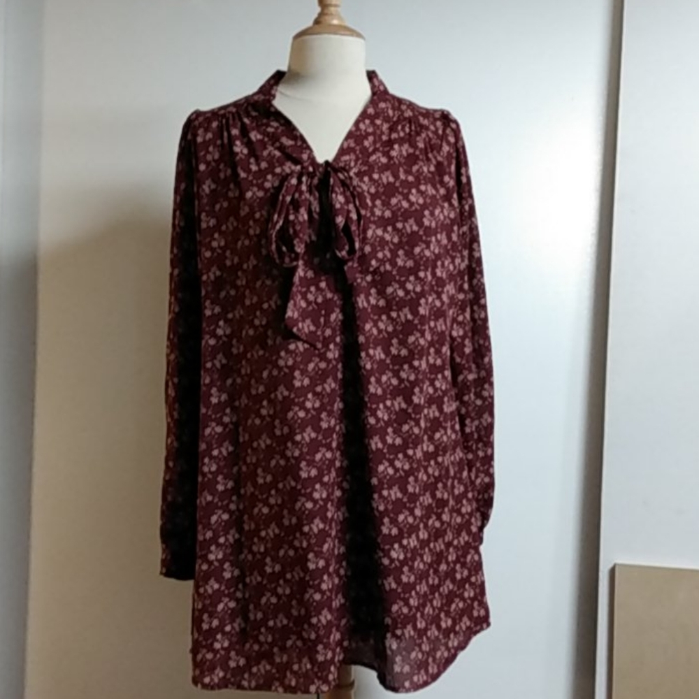 Sienna Sky Ditzy Flower Shirt Dress